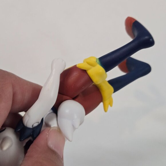 Pokemon Cinderace Action Figure Battle Feature Kicking Leg 2021 Jazwares 5" - Picture 6 of 7